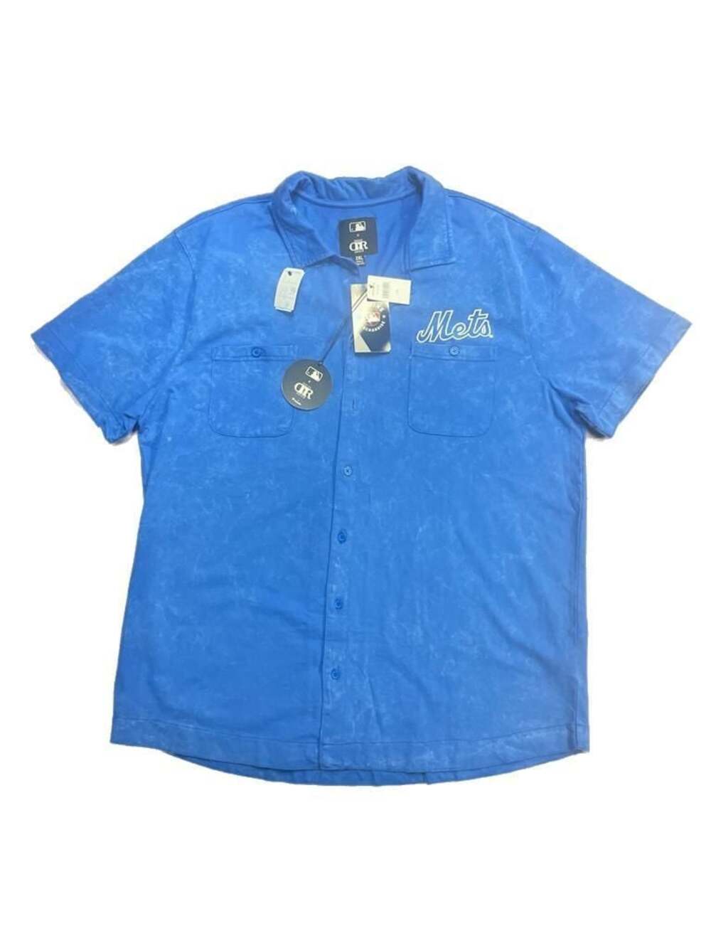 New York Mets Darius Rucker Collection by Fanatics Royal Blue Denim Button-Up Sh - Picture 2 of 13